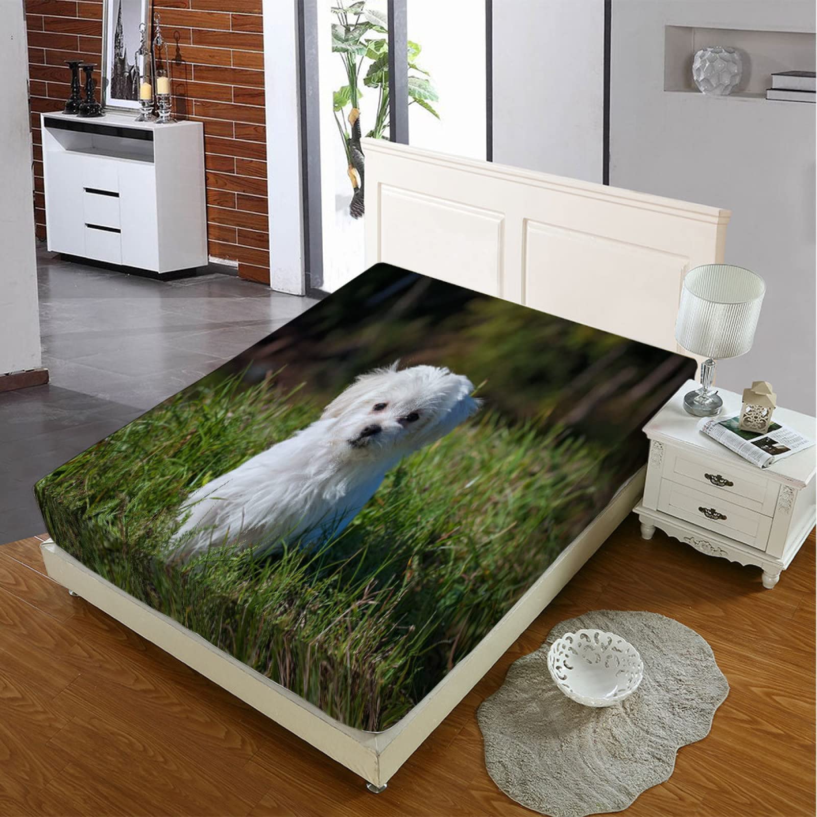 Fitted Sheet Animals \u0026 Dogs Sheets 