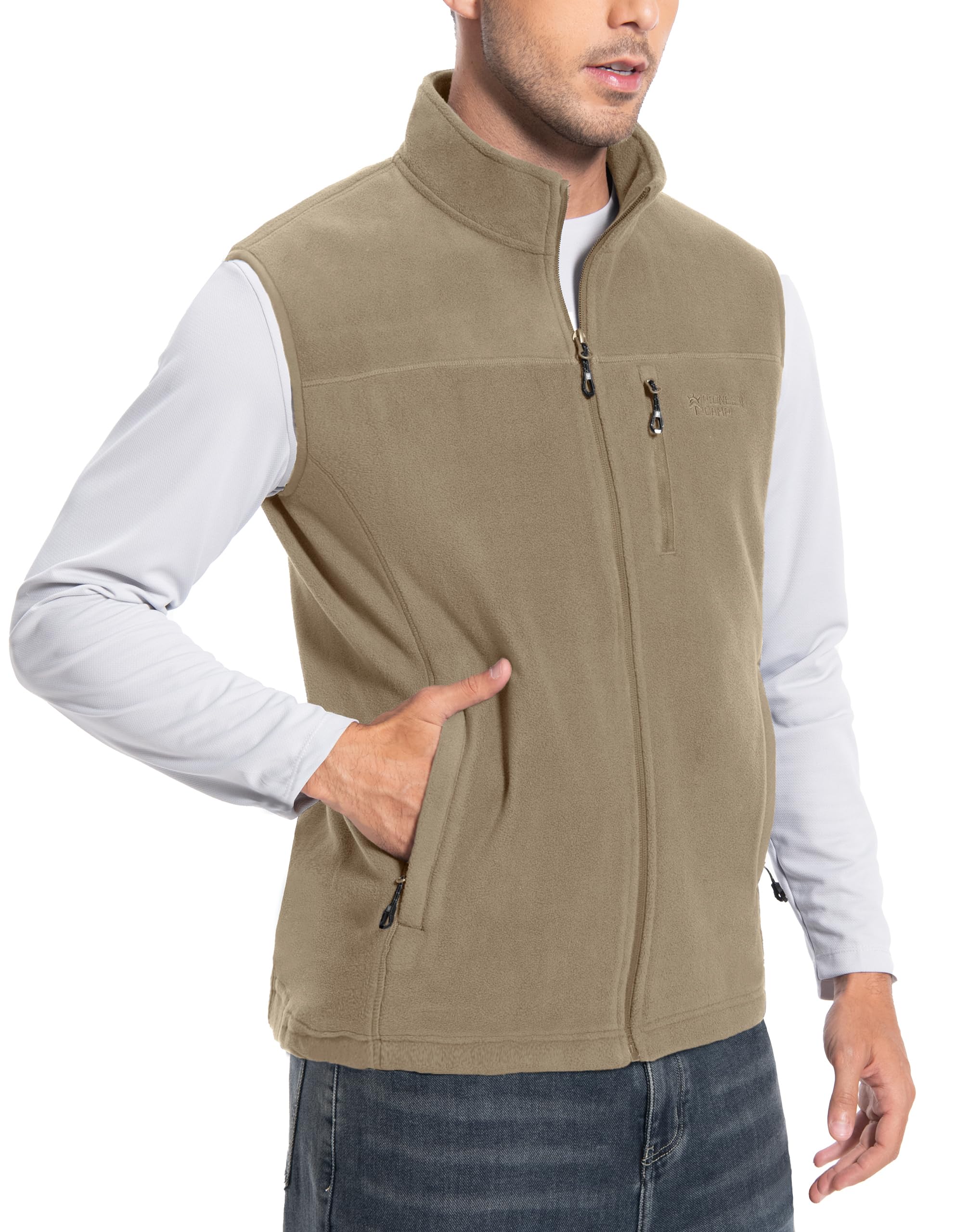 Pioneer Camp Full-Zip Polar Fleece Vest