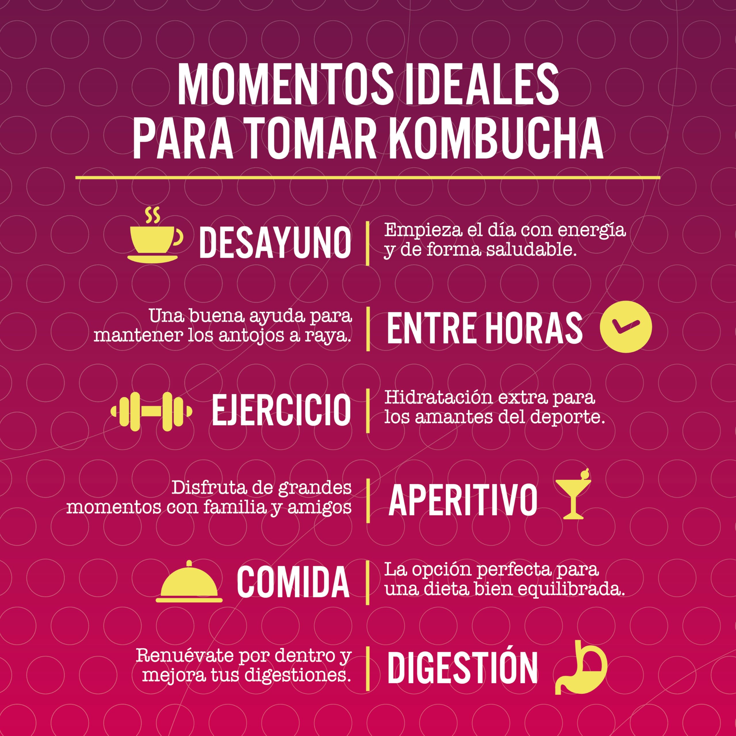 Kombucha Natural Onflow Sin Azúcar Sabor Frutos Rojos Pack 12 Latas x 250 ML