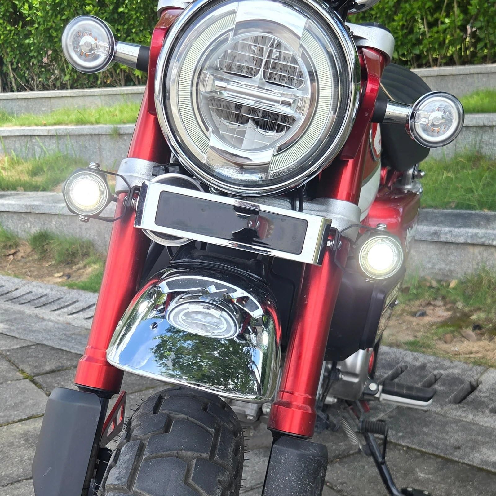Per Scimmia 125 Z125M Z125MA fendinebbia faretti