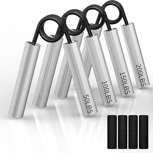 ATHSPO Adjustable Grip Strength Trainer Set, Hand Grippers for Strength Training Wrist and Forearm Strength Trainer