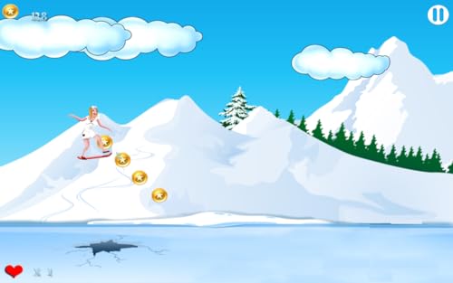 Nurse Vacation Winter Fun : o snowboard frio meninas esportes fim de semana