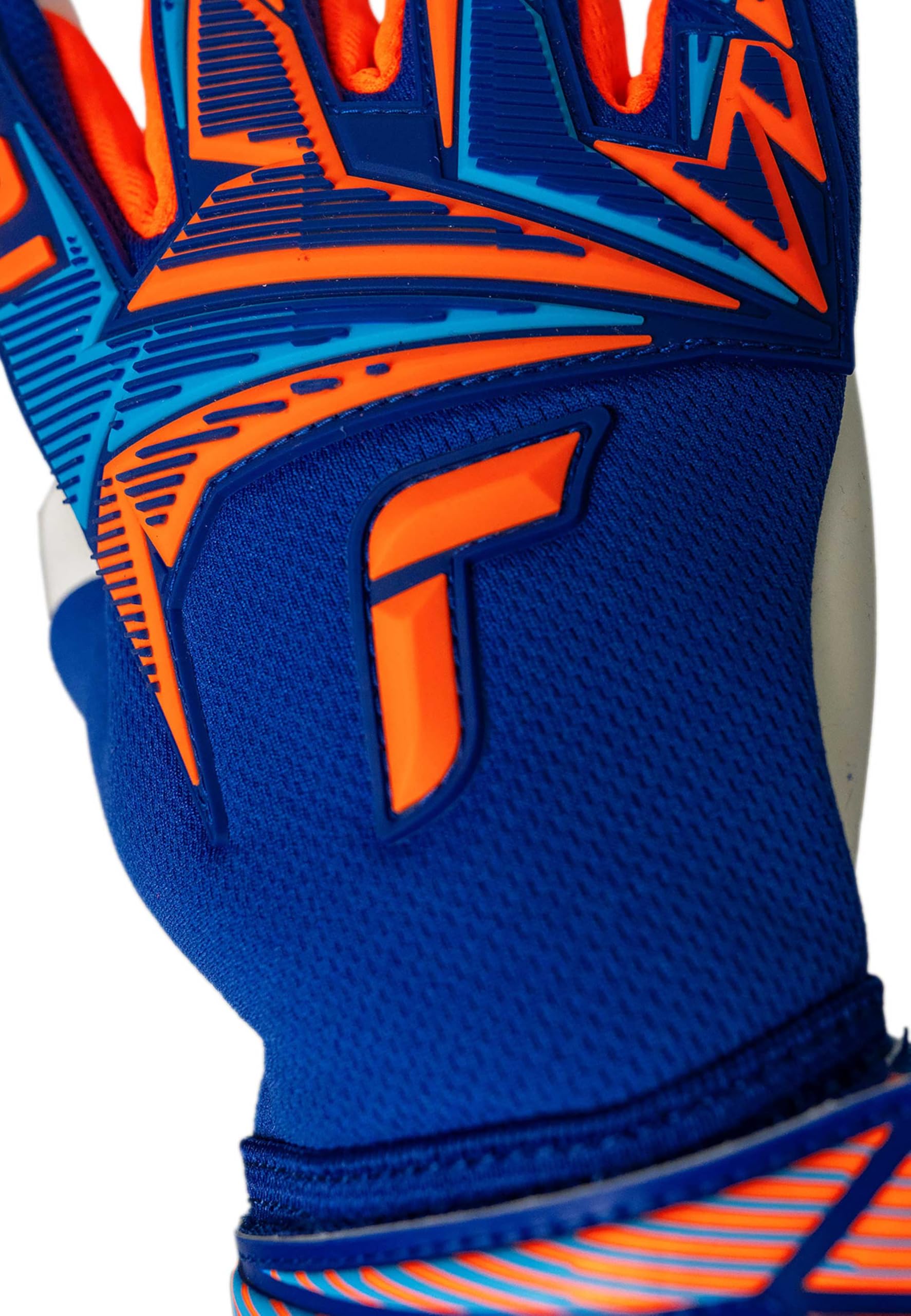 Reusch Guanti da portiere da uomo | ottima presa e vestibilità perfetta | traspiranti | per allenamenti e partite | erba sintetica ed erba naturale | taglie 7,5-11 | Attrakt Freegel Advance