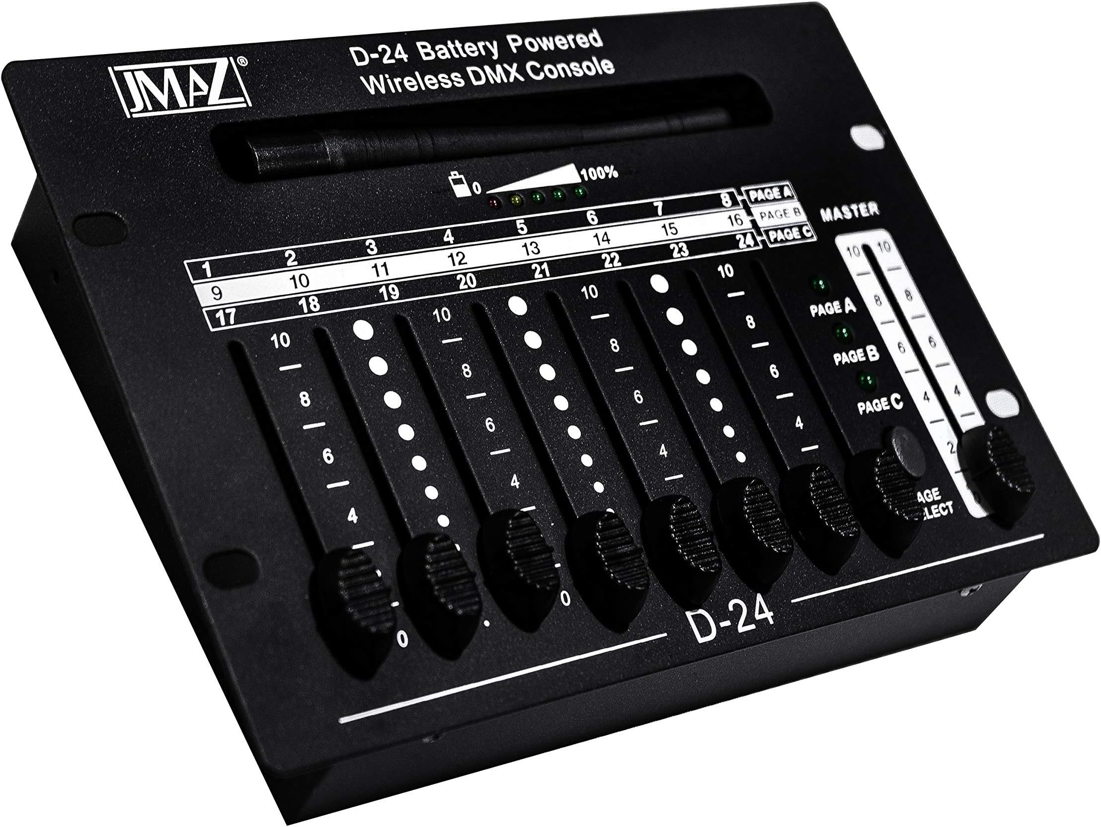 JMAZ D-24 Wireless DMX Controller 24 Channel Wireless Dmx Controller
