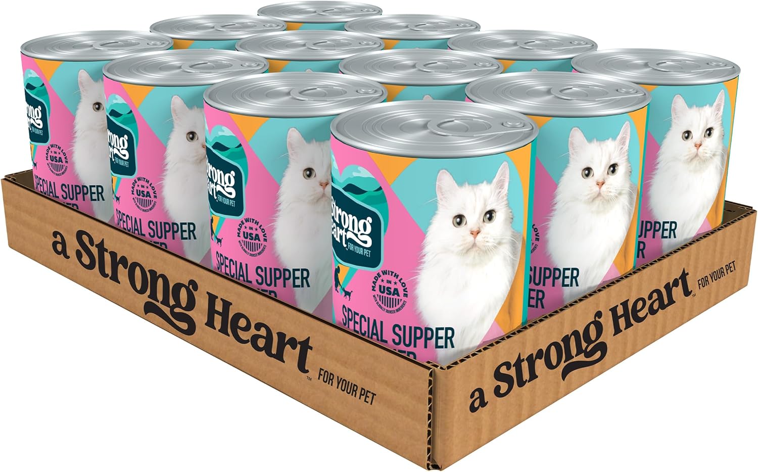 A Strong Heart Canned Wet Cat Food