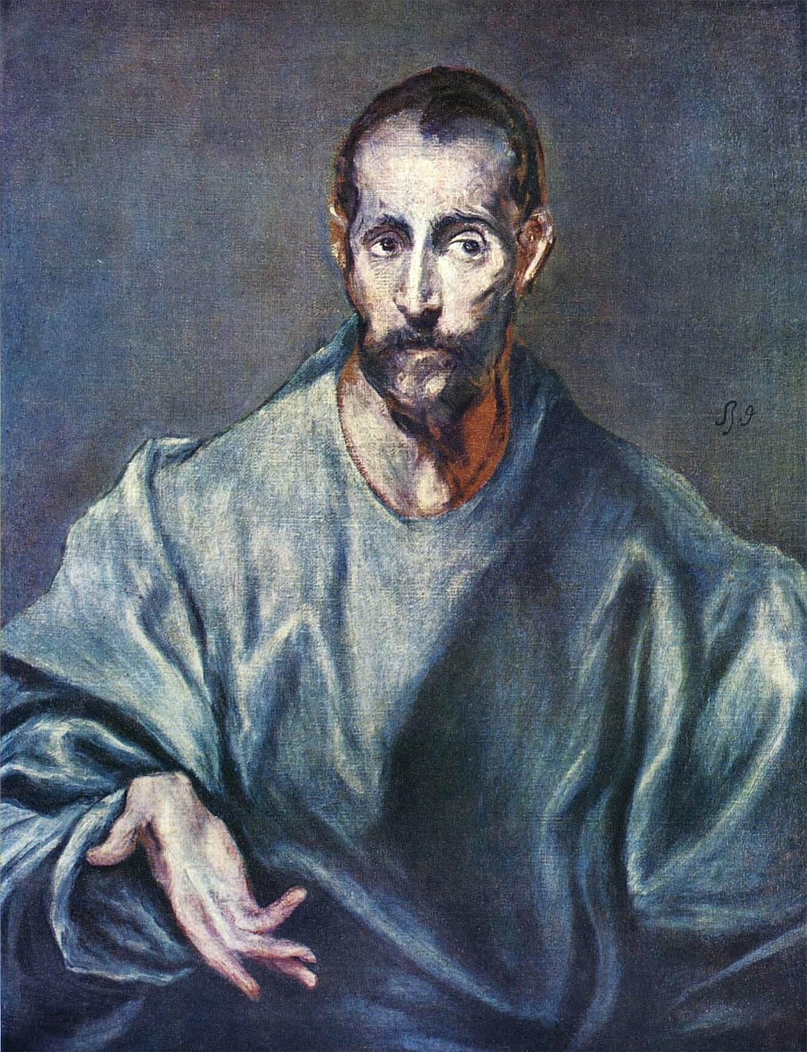 HRJUBWREE Vintage Poster Photo Wall Print Mural Artwork Hl Jacobus Major by El Greco Art Prints Painting for Home Decor 60x90cm