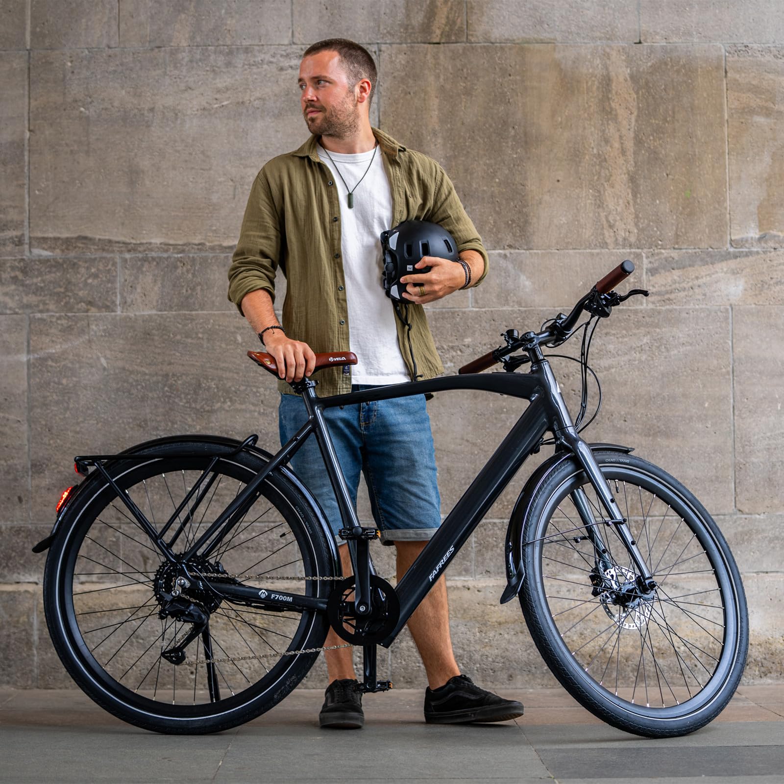 Fafrees F700M Bicicletta Elettrica, Bici Da Strada Elettrica Da 250 W Per Adulti, Batteria Da 36 V/10 Ah, 700C*42C, Freni A Disco Idraulici, Ebike 9-Velocità, Autonomia100 KM