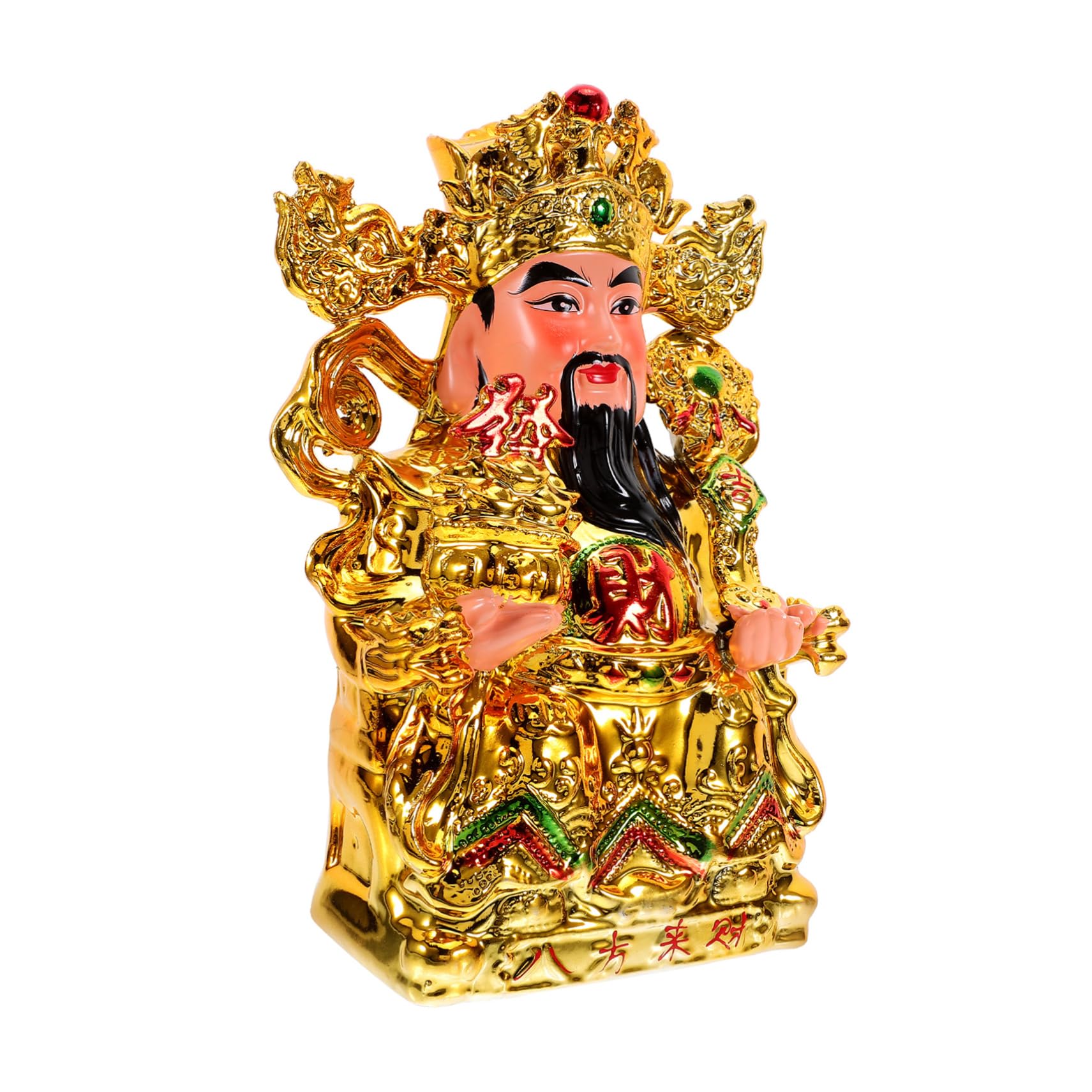 Statues de Bouddha de la richesse Cabilock Nouvel An objet céramique