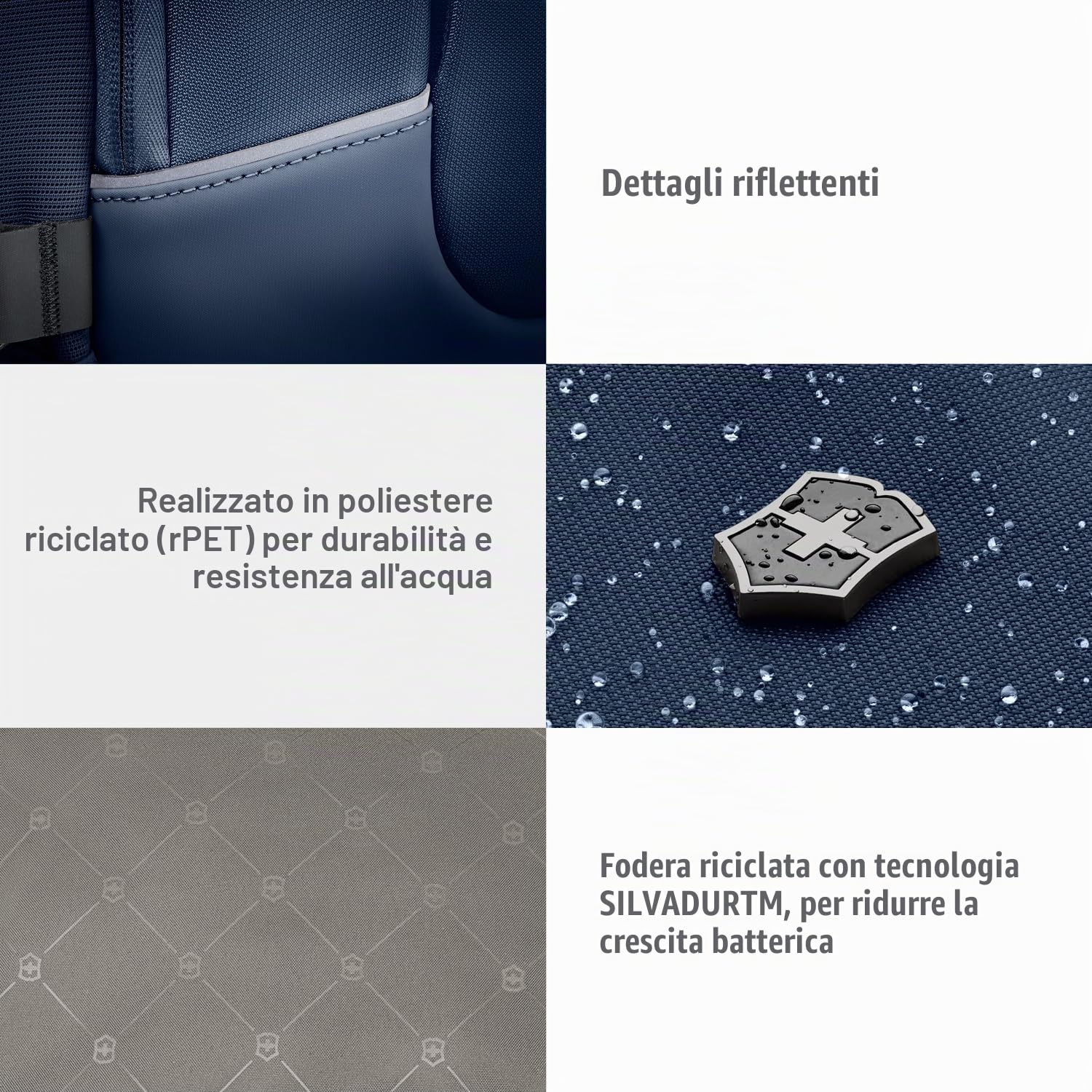 Victorinox Altmont Modern Belt Bag, Borsa da Cintura con Tasca per Cellulare, Marsupio, Accessorio da viaggio, Sicuro, Sottile, Uomo/Donna, Blu