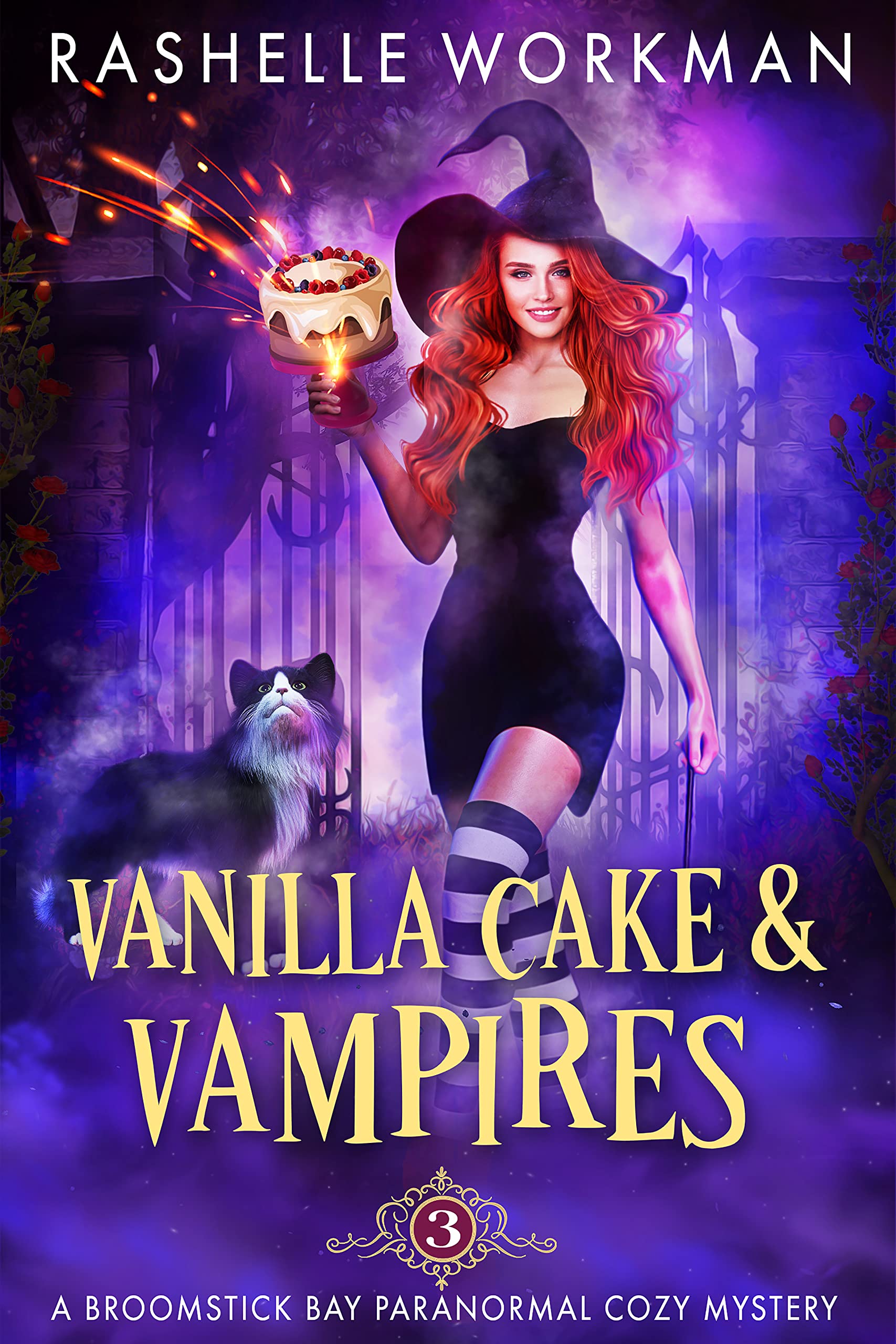 Vanilla Cake and Vampires (A Broomstick Bay Paranormal Cozy Mystery Book 3)