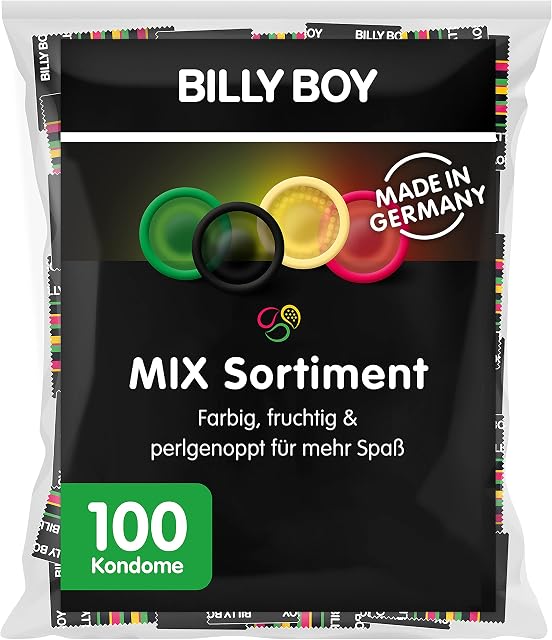 Billy Boy Kondome zestaw prezerwatyw mix, zestaw 100 szt.