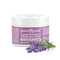 Vista 10 de Purelygreat - Desodorante en crema con aroma a especias, esenciales de higiene sin químicos para mujeres, desodorante natural para hombres con soda