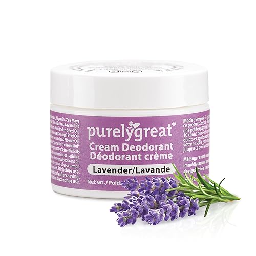Miniatura 10 de Purelygreat - Desodorante en crema con aroma a especias, esenciales de higiene sin químicos para mujeres, desodorante natural para hombres con soda