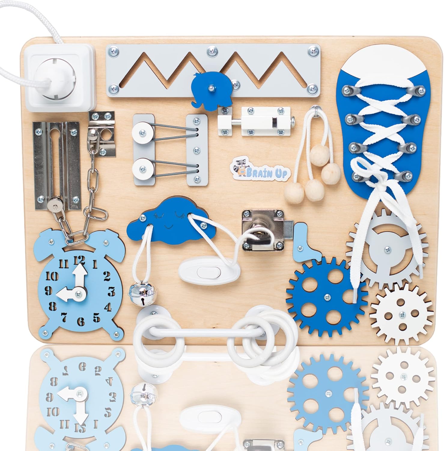 Buy Toddler Sensory Board Busy Board for 1 Year Old Montessori