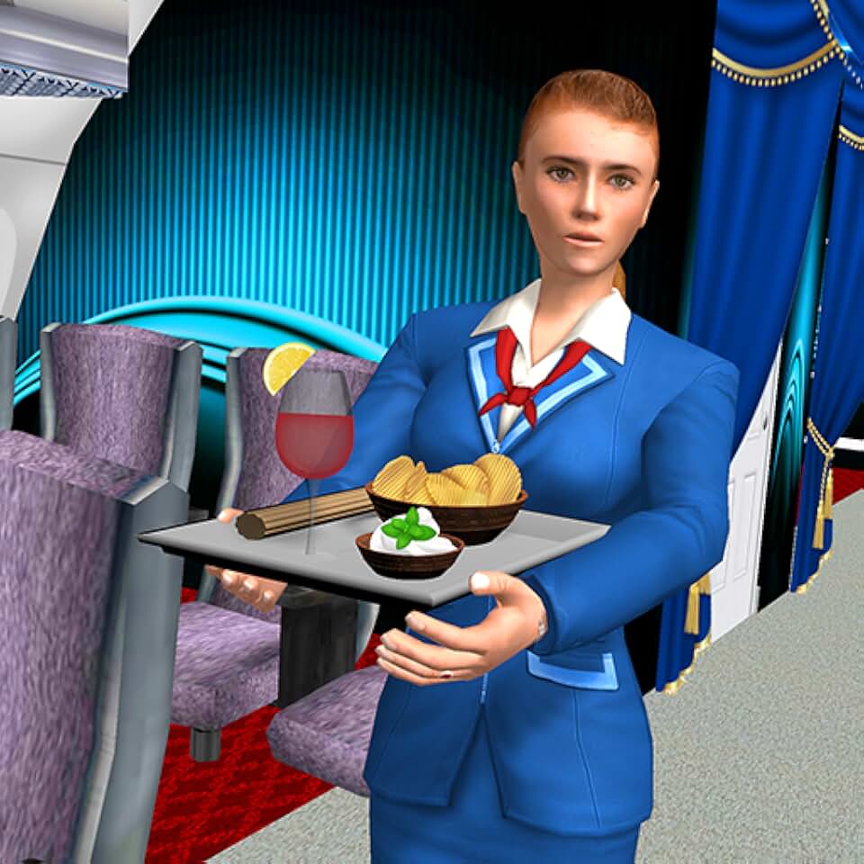 Play airlines. Виртуальная стюардесса андроид игра. Игра симулятор стюардессы. Игра стюардесса. Игры симулятор стюардессы 3d.