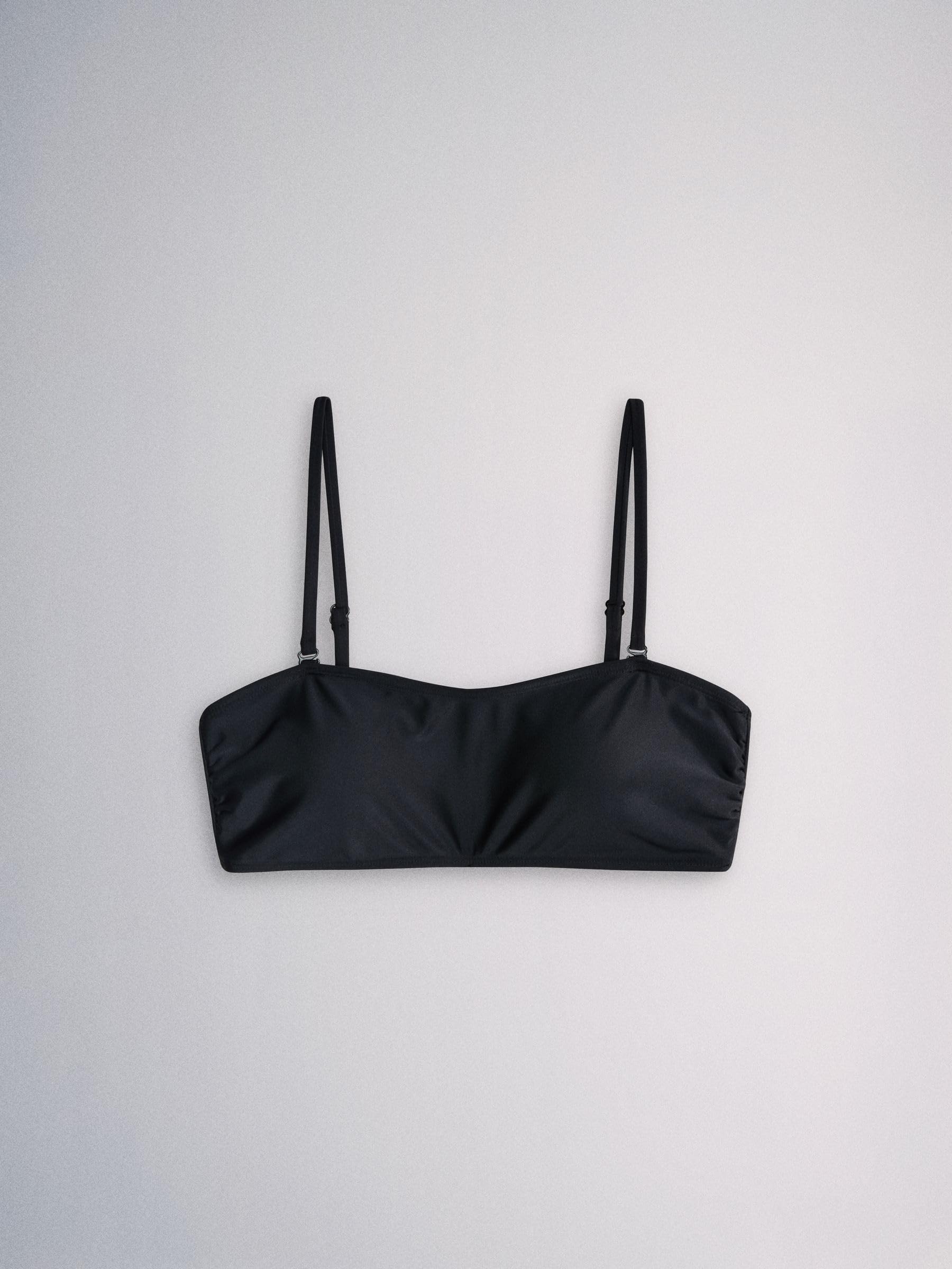THE SET Donne Confezione da 3 Top Bikini a Fascia con Spalline | Adulto, Bandeau, Mid Rise, Pull On, Lavabile in lavatrice