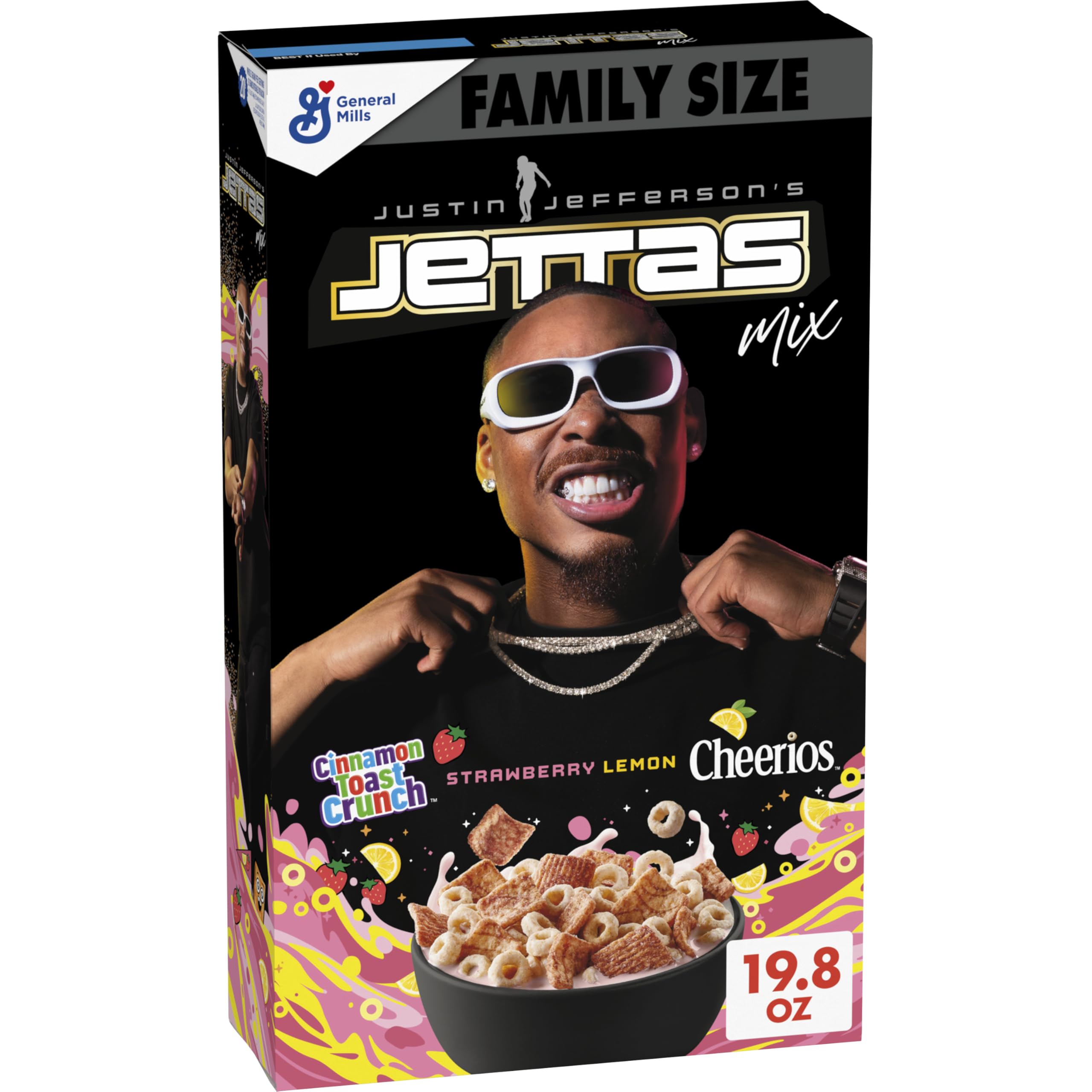 Amazon.com: Justin Jefferson's Jettas Mix Cereal, Cinnamon Toast