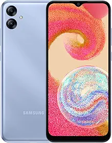 Samsung Galaxy A04e 64GB 4G Wi-Fi Tela 6.5'' Dual Chip 3GB RAM Câmera Dupla + Selfie 5MP com modo Retrato Bateria de 5000mAh - Azul (Recondicionado)