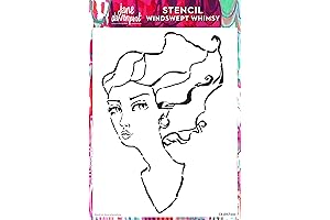 Jane Davenport Transparent Stencil for Mixed Media