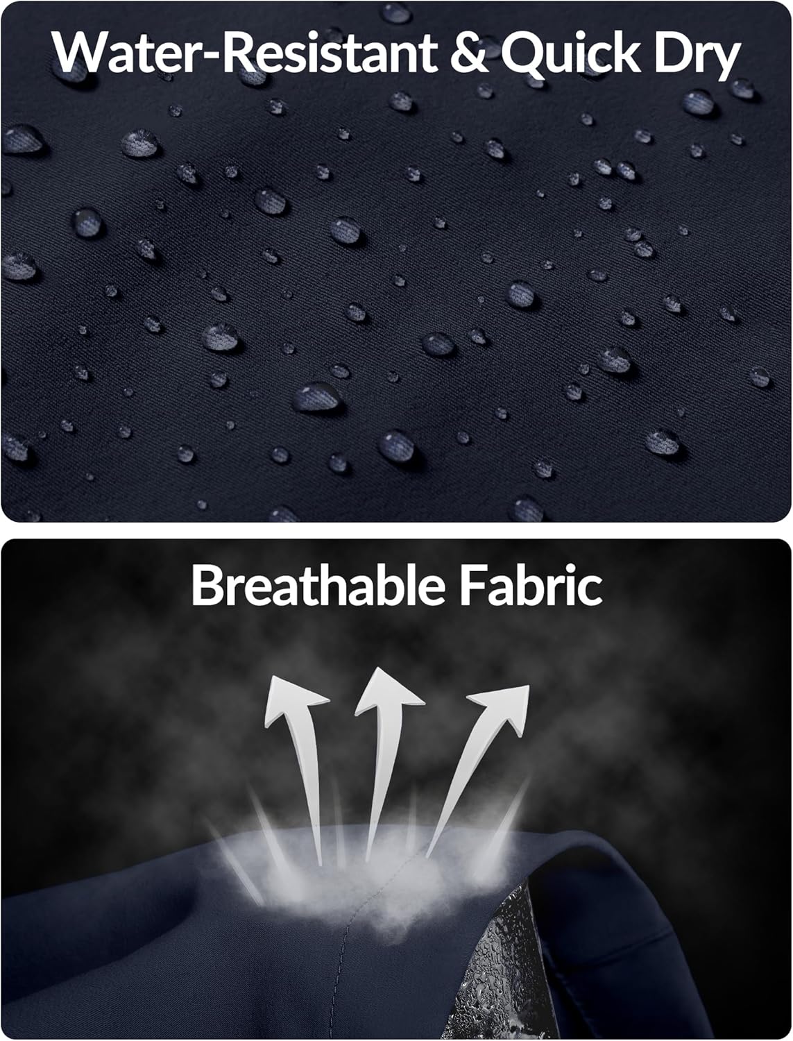 HASMES Girls Cargo Pants Kids Lightweight Hiking Pants Water Resistant Joggers with Pockets 7-15Y - Image 6