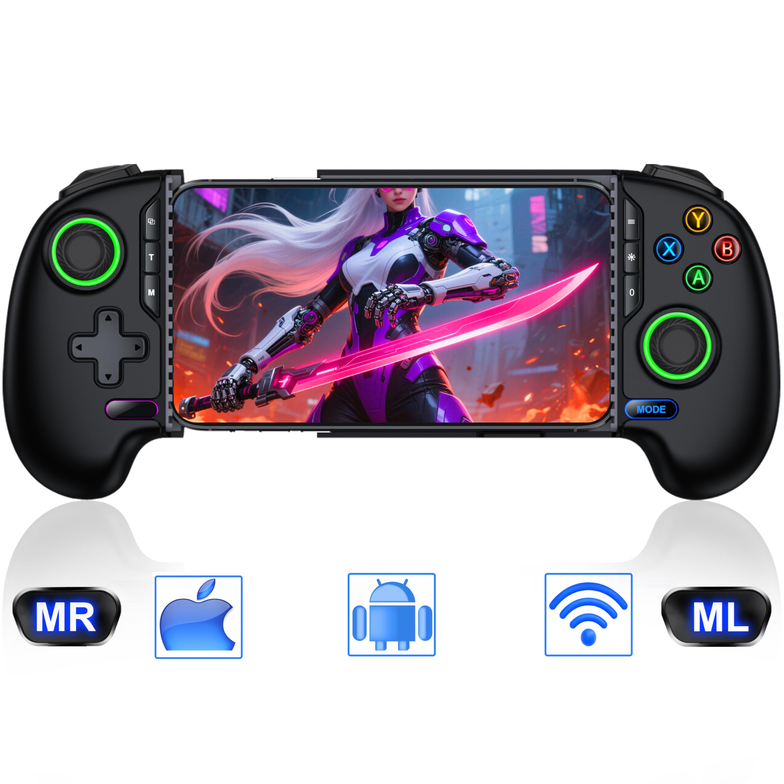 Glorlummi 投影仪 家用【22000LM・蓝牙遥控器・Android Amazon