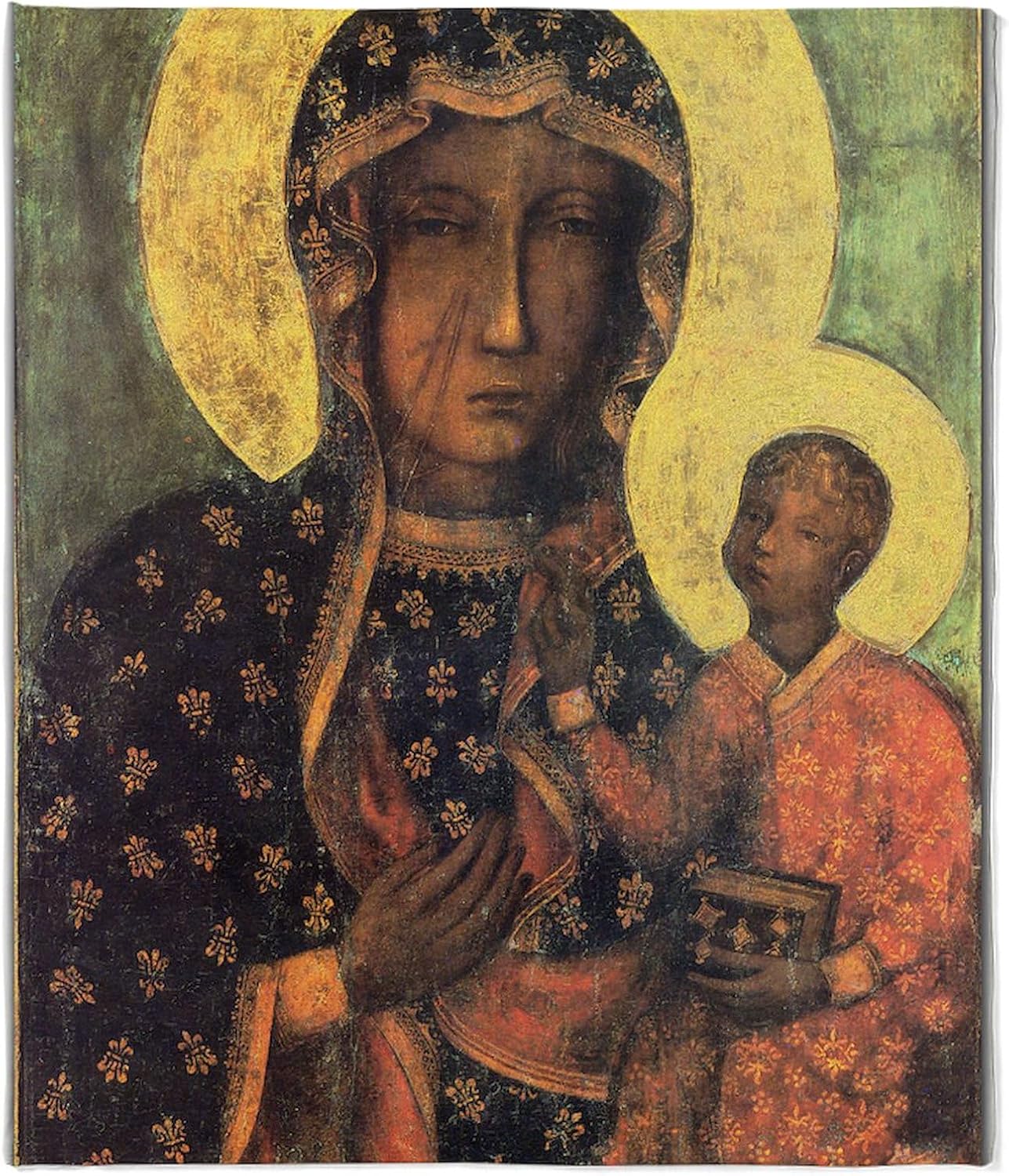CafePress Our Lady of Fatima 1917 Throw Blanket Super Soft Fleece Plush Throw Blanket, 60"x50"