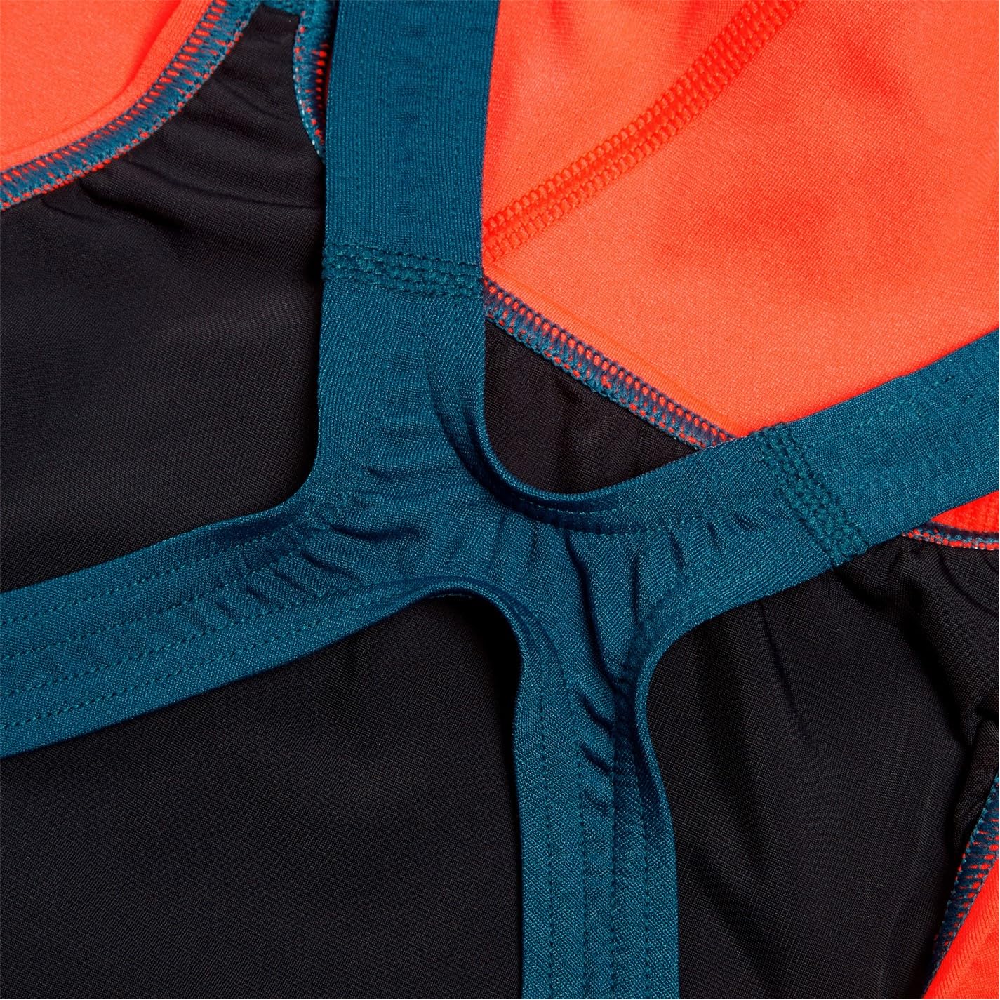 Speedo Fastskin Junior Endurance+ Max Kniehaut-Badeanzug für Mädchen, Rot / Blau