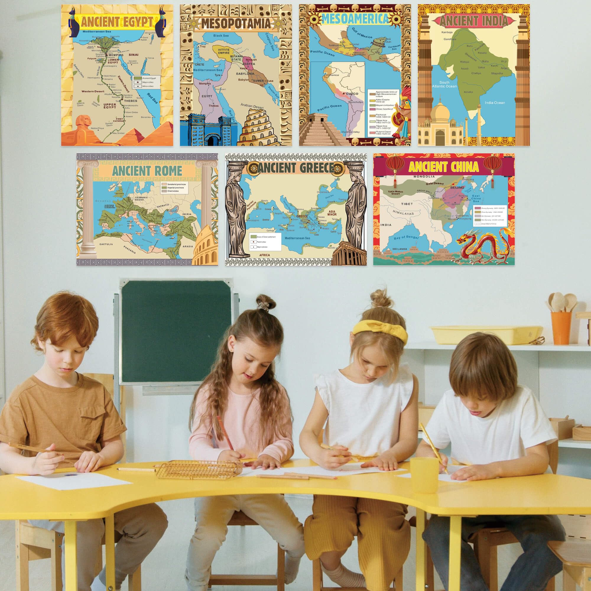 Snapklik.com : Ancient Civilizations Poster Social Studies Classroom ...