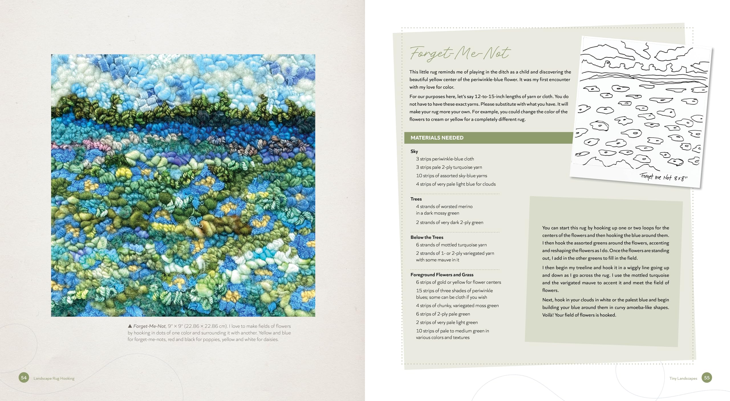 Landscape Rug Hooking: A Painterly Approach to Creating the Landscapes You Love