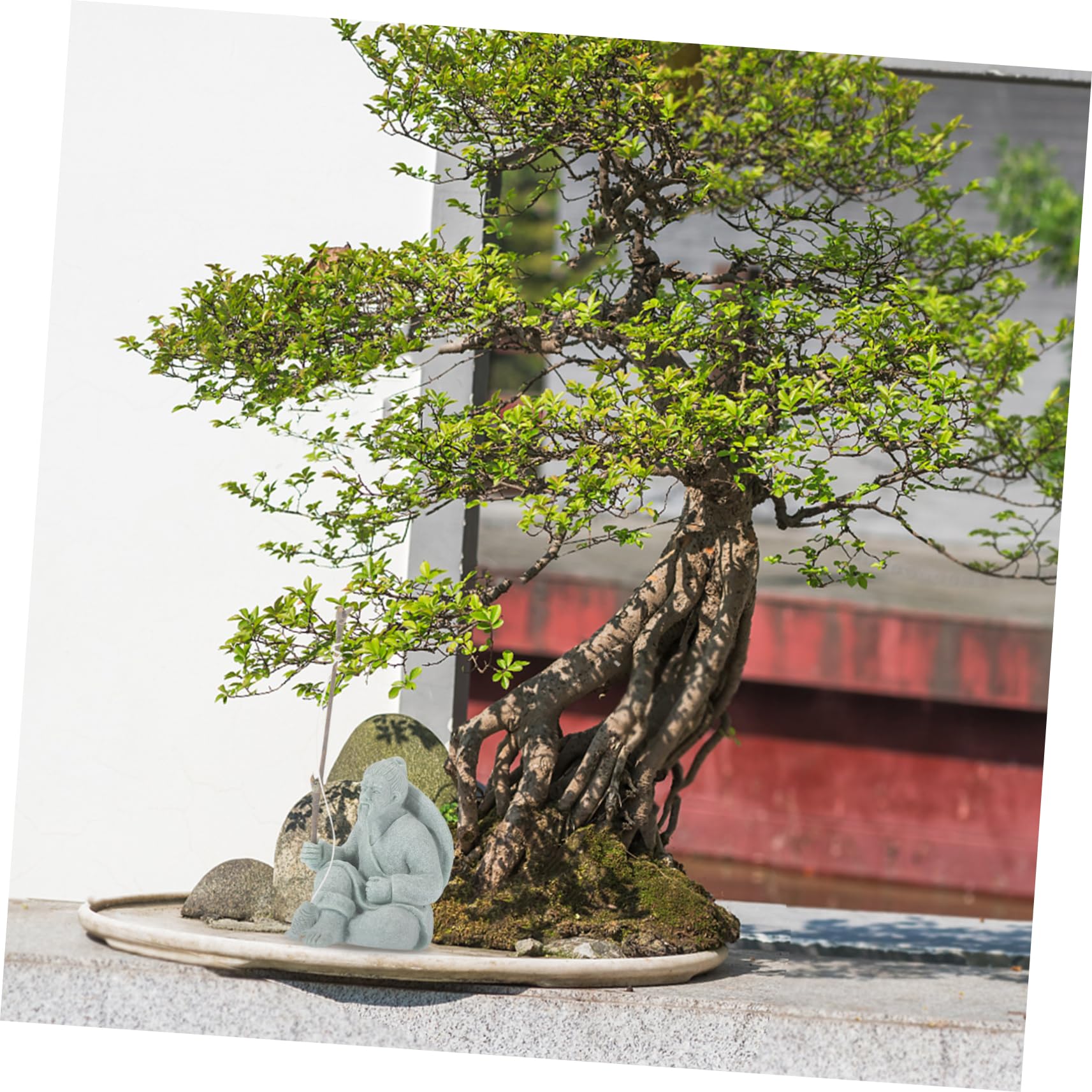PRETYZOOM 3 Piezas Decorar Home decoración casa aquário - Escultura Aquarium decoración del Acuario Estatua Mini Adorno de Acuario Decorativo Micro Paisaje decoración Arenisca Verde