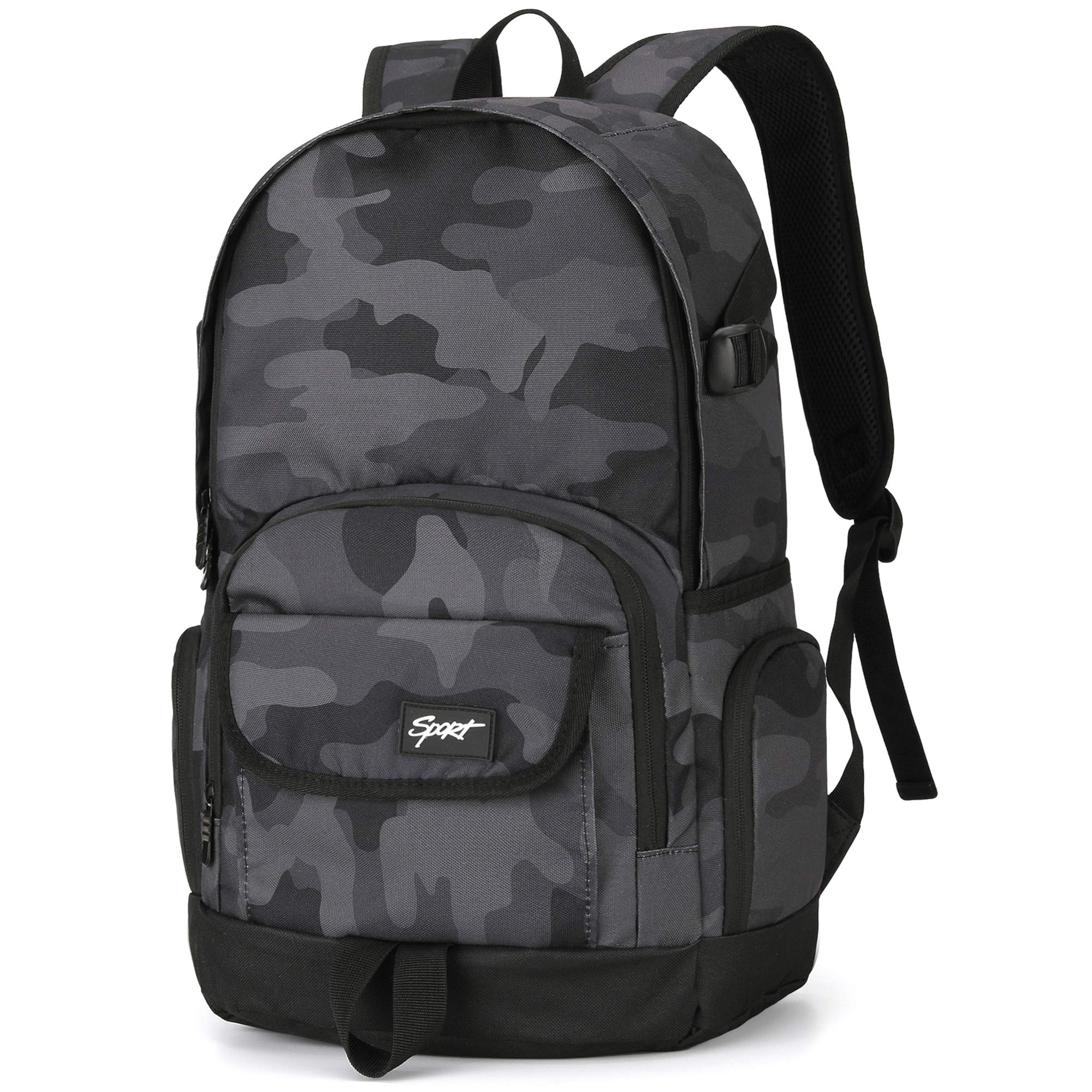 rickyh style School Backpack Travel Bag for Men & Women Lightweight College Back Pack with Laptop Compartmen