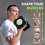 Eisenlink Gen 2 Couvercle réglable, 10-50/80lb, Une seule ampoule, 5lb Incréments, Set de poids carré Quick-Lock pour fitness à domicile (50/80LB×1)