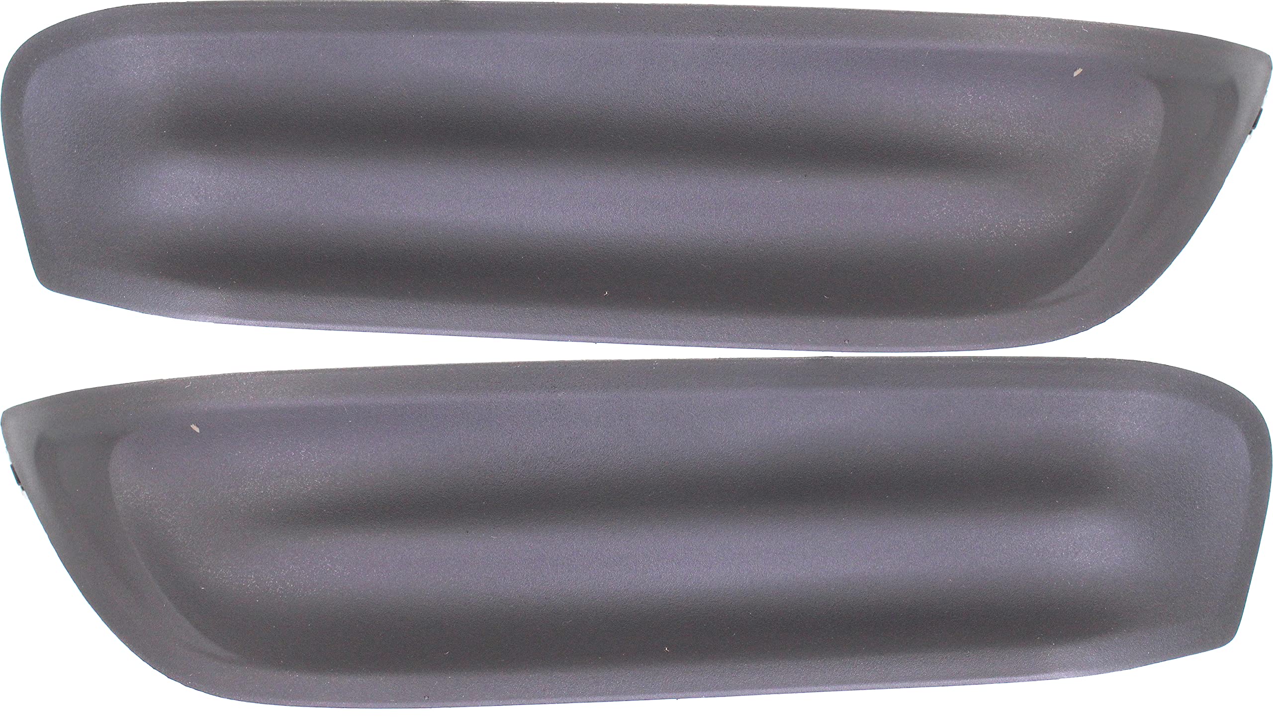 Evan Fischer Fog Light Cover Compatible with 2012-2013 Honda Civic Set of 2 Front, Driver and Passenger Side Dark Gray Coupe