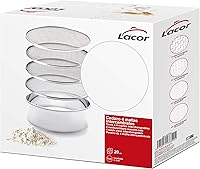 Vista 5 de Lacor Tamiz de malla intercambiable 4, acero inoxidable, plata, 9.1 in