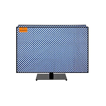 32 Inch LED LCD Smart TV Cover Comes with Transparent 30 MM Polythene Layer Dust Free Polyvinyl Chloride Printed Water/Oil proof Fabric Used Compatible for All Brand TV (32Inch) Model No. KM _32009