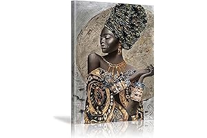 African American Wall Art - Abstract Black Art Painting