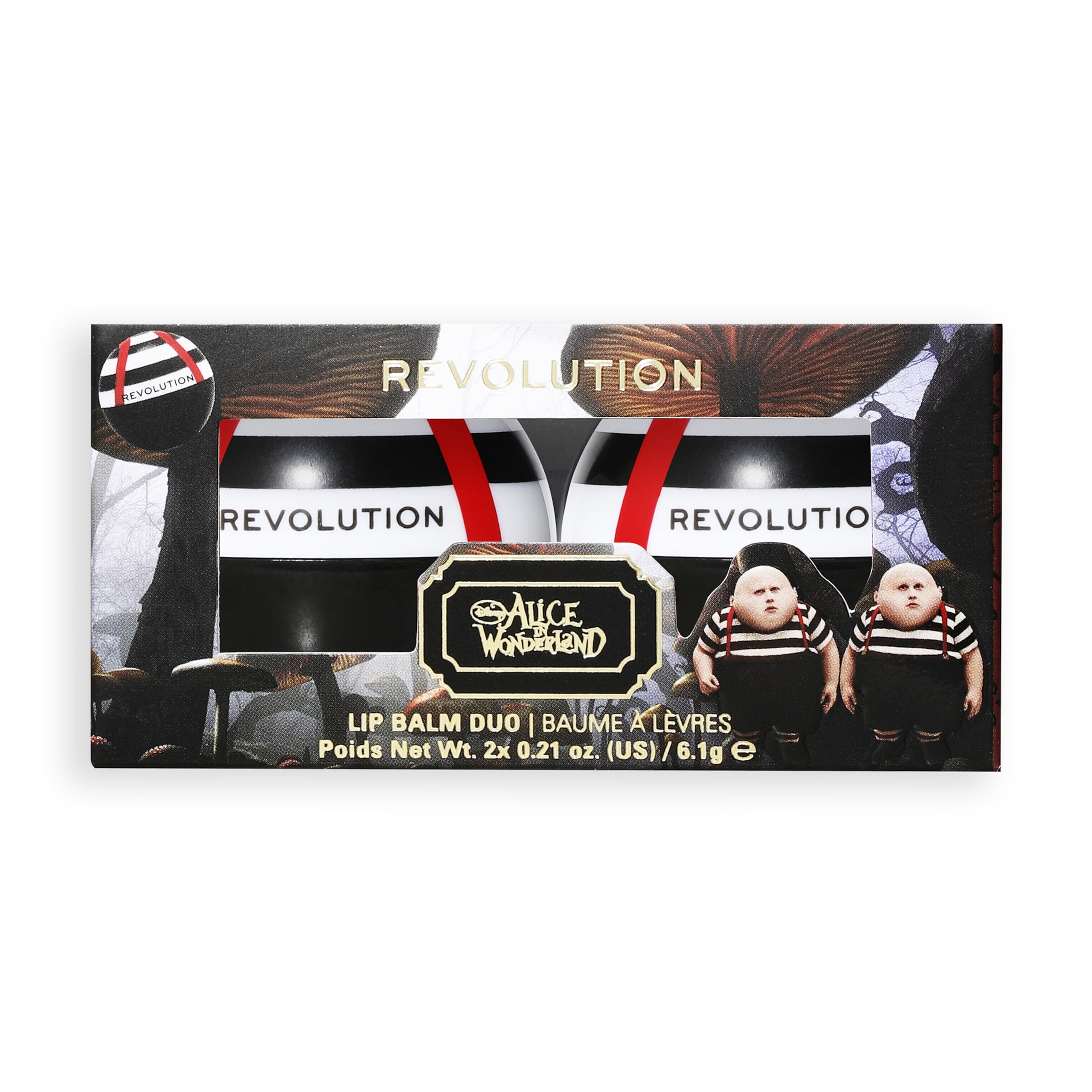 Revolution Beauty London Revolution Beauty, Disney's Alice In Wonderland X Revolution Fat Boys Baumes Ã Lã¨Vres, Maquillage Costume Lã¨Vres Halloween, Vã©Gan & Sans Cruautã©