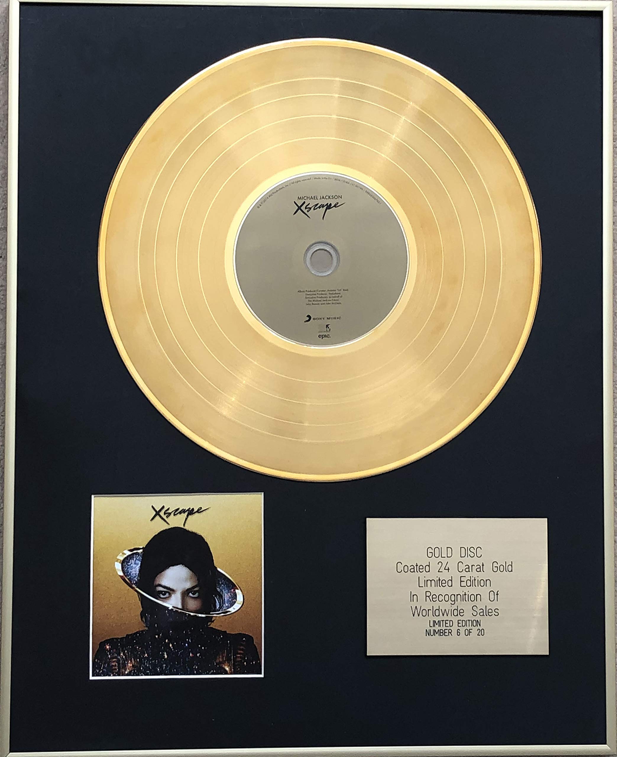 Century Presentations - Michael Jackson - Limited Edition CD 24K