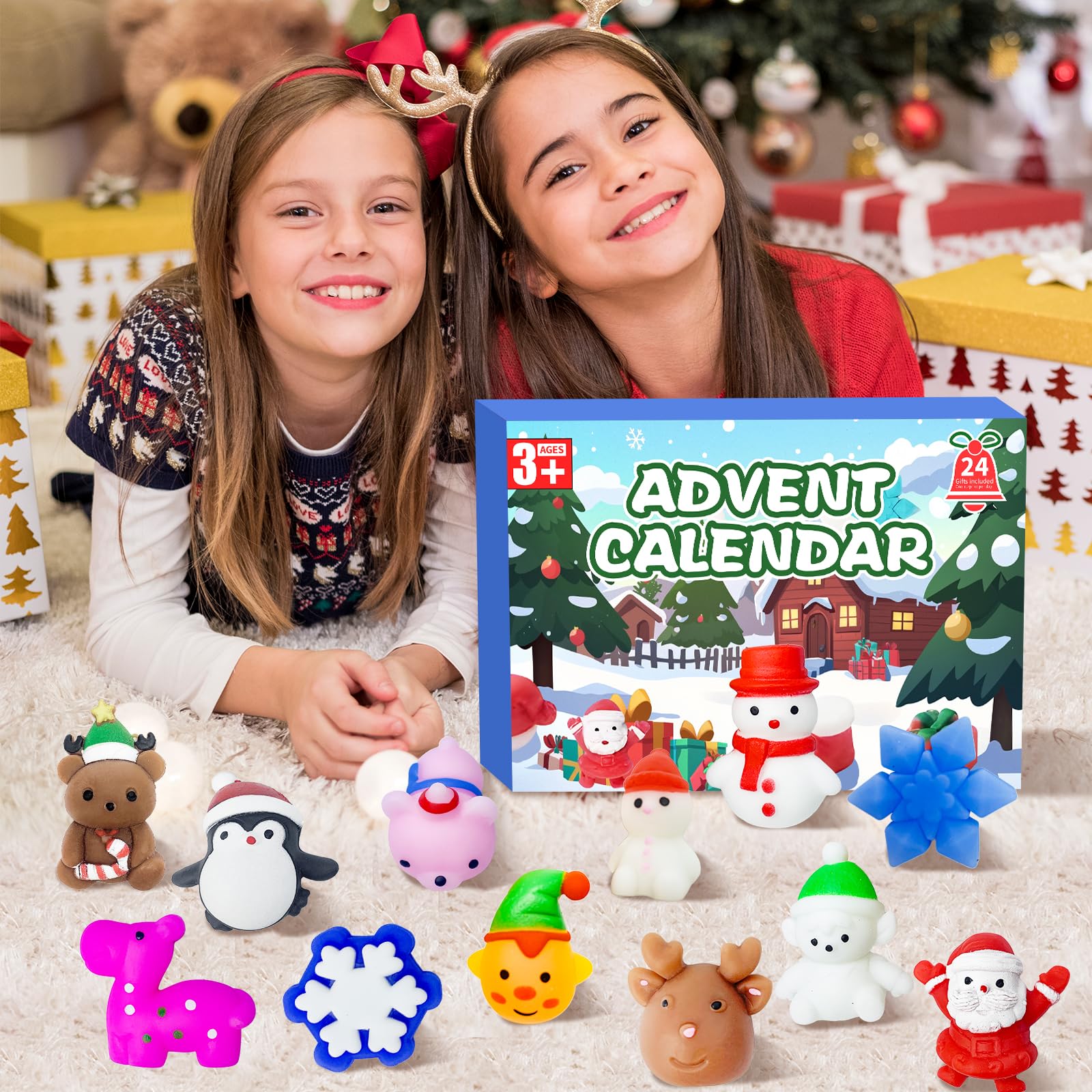 Calendrier De L'avent 2025 Enfant Fille Kawaii Calendrier De L'avent
