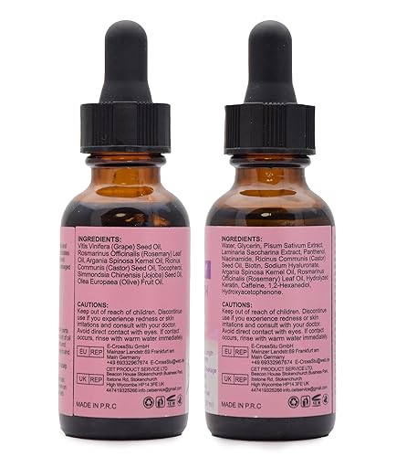 Miniatura 7 de GoldWorld Suero para el crecimiento del cabello con aceite de romero, productos para el crecimiento del cabello seco dañado y engrosado, tratamiento