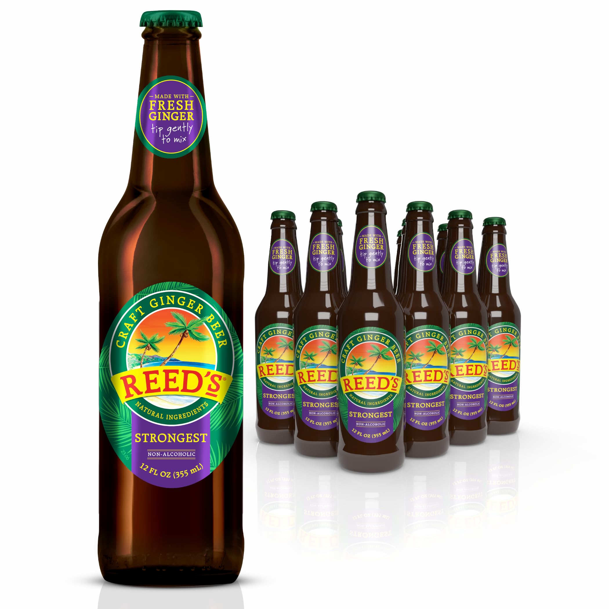 Snapklik.com : Reeds Strongest Ginger Beer - 3x Fresh Ginger Root For ...