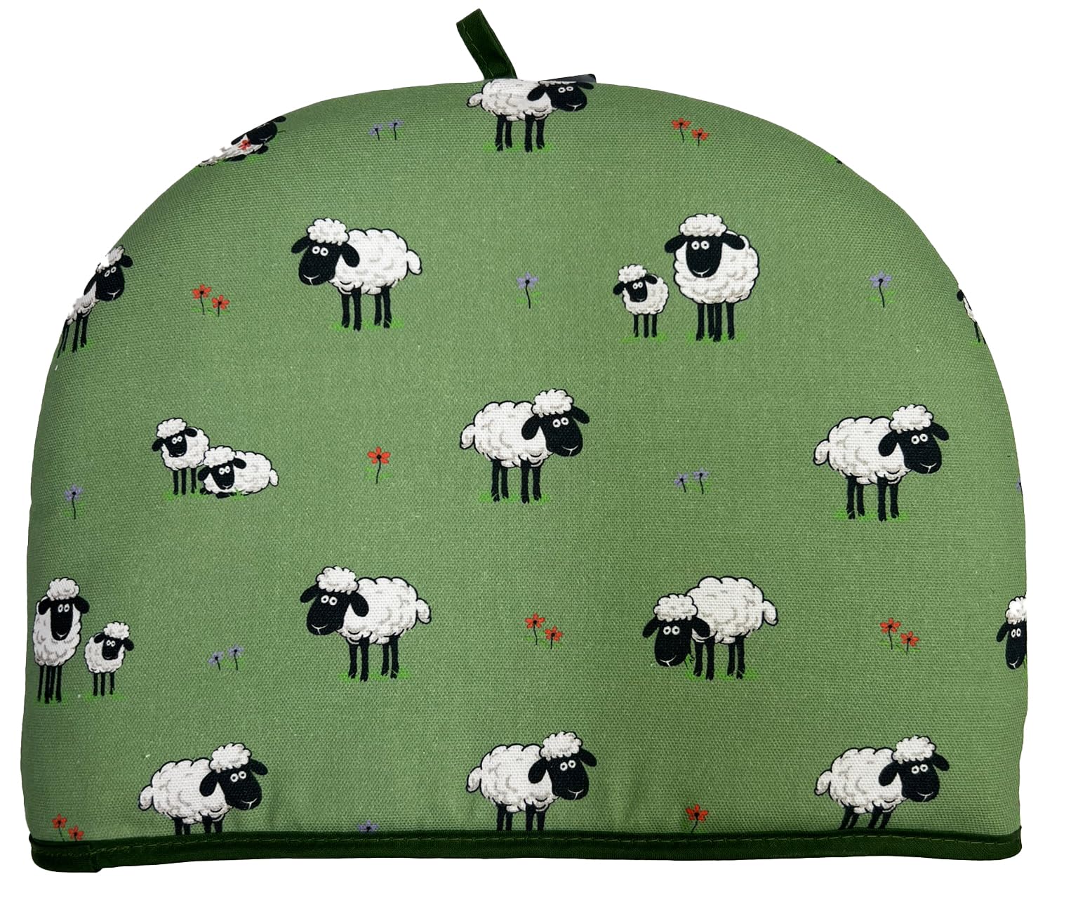 SAMUEL LAMONT Fluffy Flock Green Tea Cosy, 100% Durable Cotton, 13