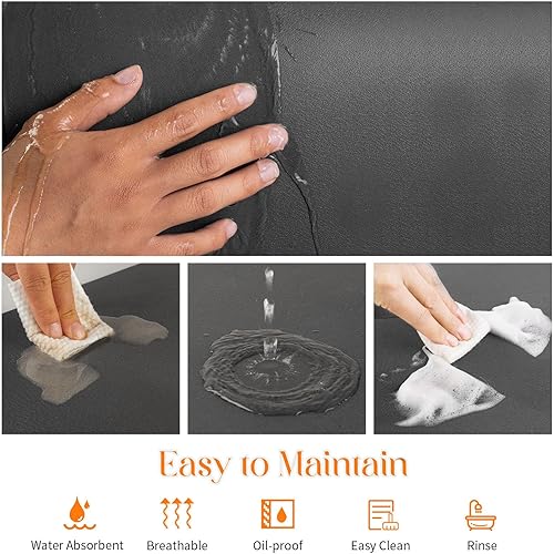 Miniatura 7 de Tapete de café, tapete de barra de café de 16 x 24 pulgadas, tapete de secado de platos para decoración de mostrador de cocina, accesorios de barra