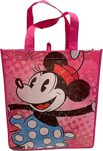 Legacy Licensing Partners Disney - Bolsa de mano reutilizable grande coleccionable de Minnie Mouse vintage