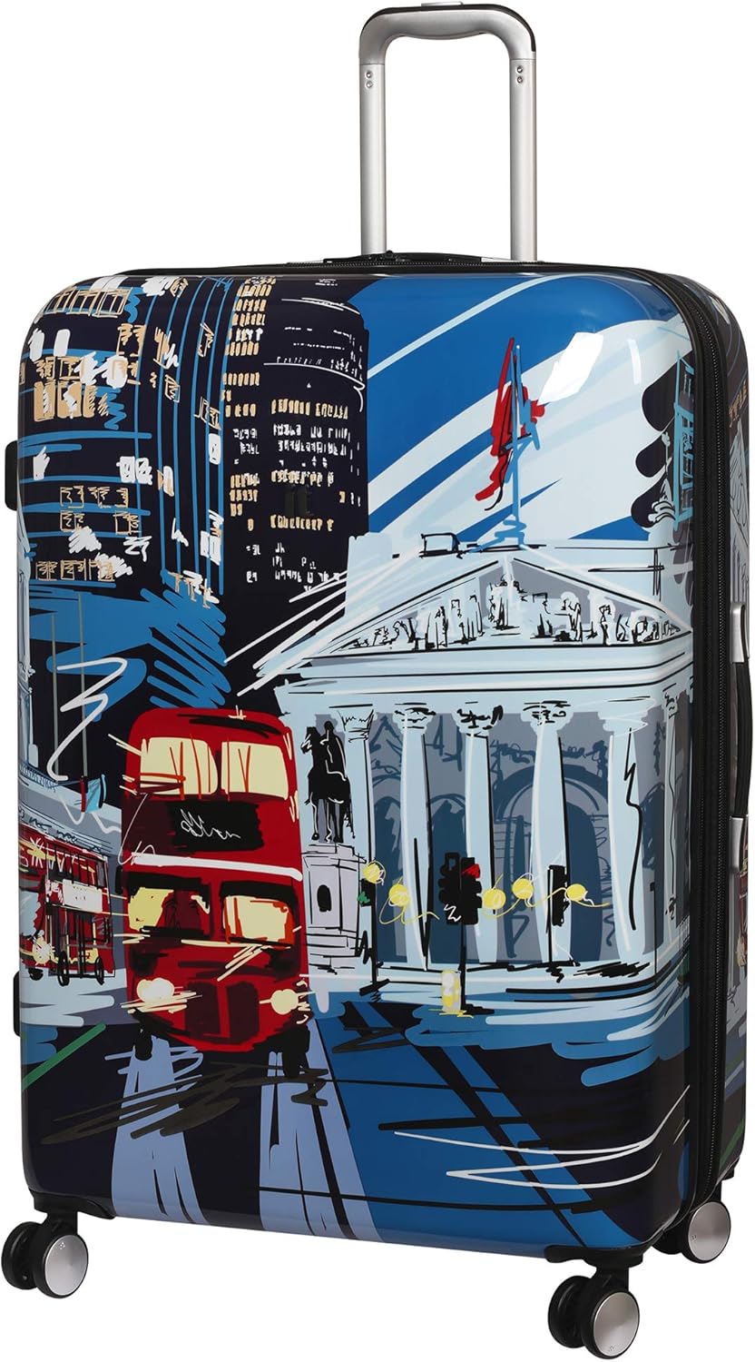 it luggage sheen hard shell suitcase