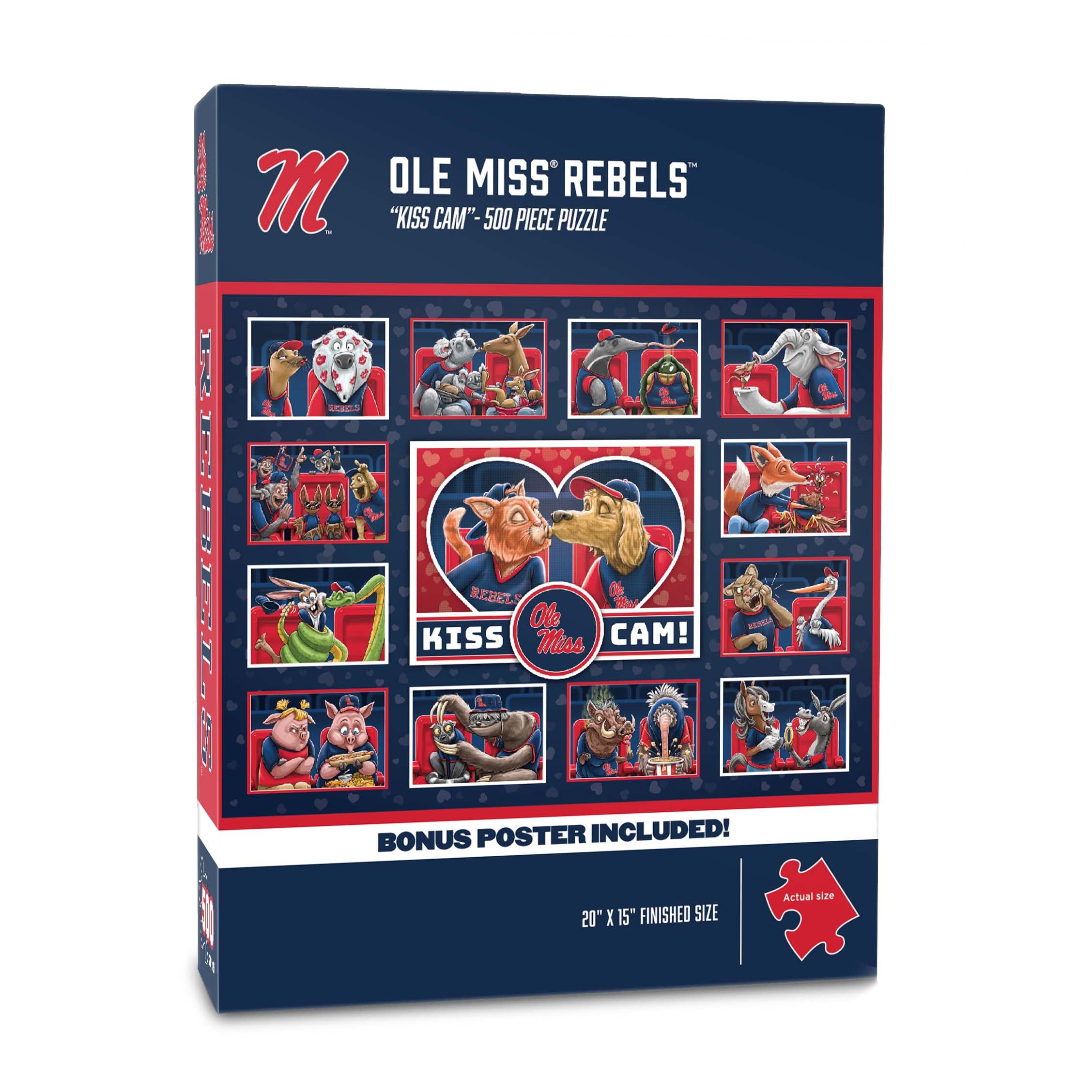 YouTheFan NCAA Mississippi Rebels “Kiss Cam” 500 Puzzle