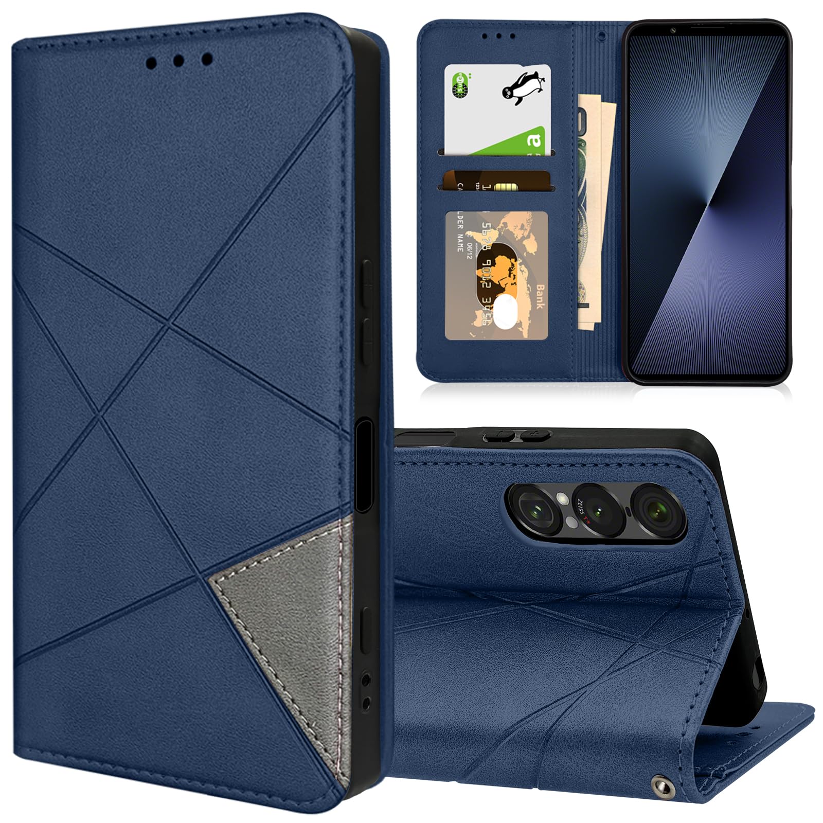 Amazon.co.jp: LONGINTIAN For Sony Xperia 1 vii ケース 手帳型 SO