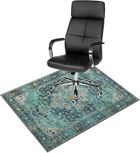 Anidaroel Tapete para silla de 36 x 48 pulgadas para suelo de madera duraazulejos, tapete de silla de escritorio para suelos duros, protector de