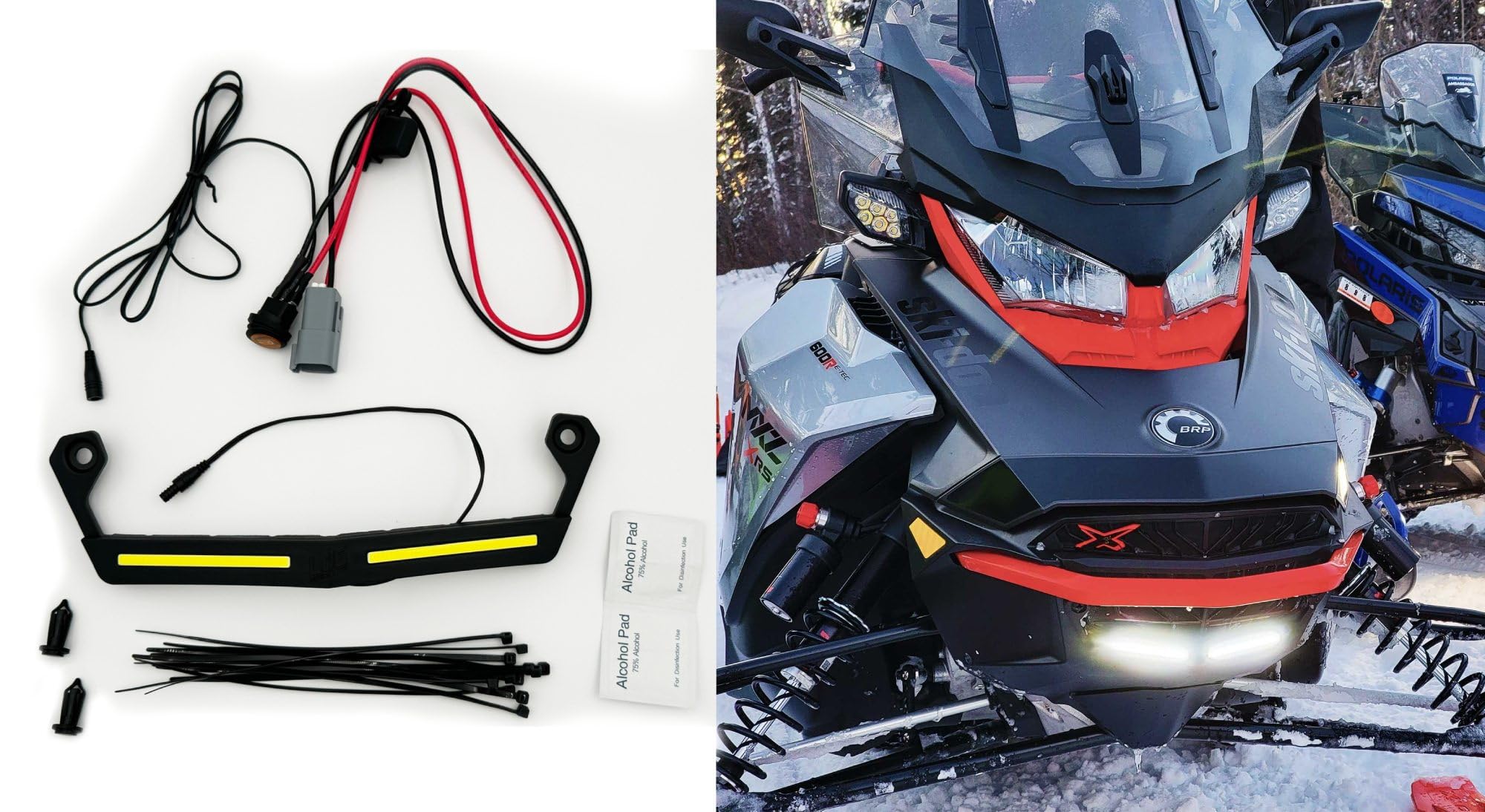 Amazon.com: Whiteout LED Safety Light Kit Compatible for 2017+ Ski