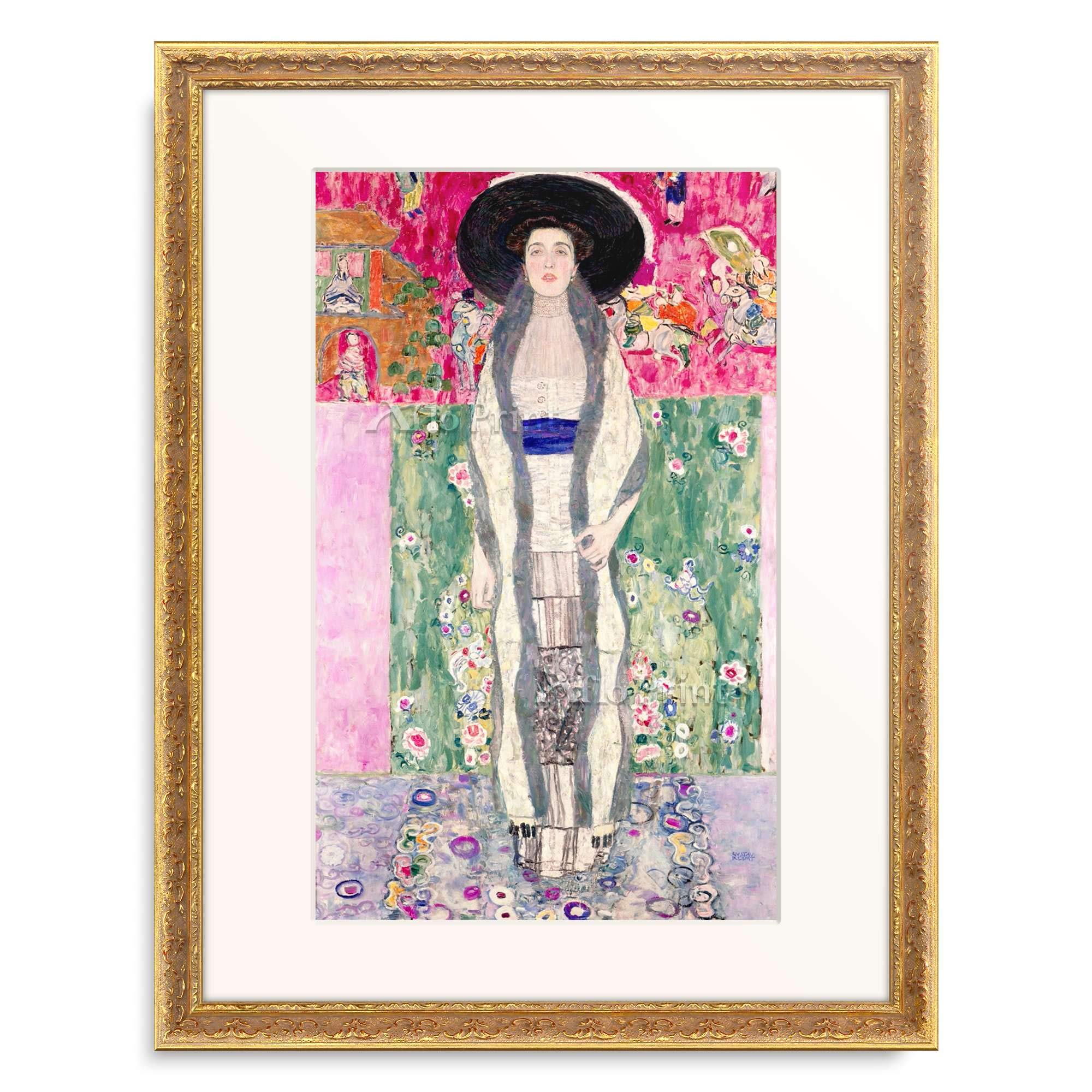 Amazon.co.jp: グスタフ・クリムト Gustav Klimt 「アデーレ・ブロッホ